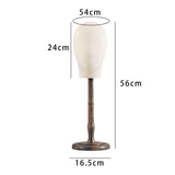 Maxbell Hat Display Stand Portable Sturdy Hat Holder for Malls Styling Salon Markets long brown