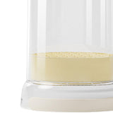 Maxbell Makeup Brush Cleaning Bowl Holder Washing Tool Travel with Dust Cover 3 in 1 Cream Color