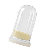 Maxbell Makeup Brush Cleaning Bowl Holder Washing Tool Travel with Dust Cover 3 in 1 Cream Color