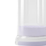 Maxbell Makeup Brush Cleaning Bowl Holder Washing Tool Travel with Dust Cover 3 in 1 Purple