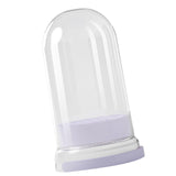 Maxbell Makeup Brush Cleaning Bowl Holder Washing Tool Travel with Dust Cover 3 in 1 Purple