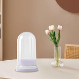 Maxbell Makeup Brush Cleaning Bowl Holder Washing Tool Travel with Dust Cover 3 in 1 Purple