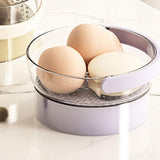 Maxbell Makeup Brush Cleaning Bowl Holder Washing Tool Travel with Dust Cover 3 in 1 Purple