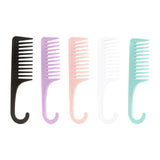 Maxbell Premium Wide Tooth Comb Hair Combs for Thick Long Curly Hair Detangling Comb black