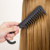Maxbell Premium Wide Tooth Comb Hair Combs for Thick Long Curly Hair Detangling Comb black