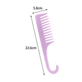 Maxbell Premium Wide Tooth Comb Hair Combs for Thick Long Curly Hair Detangling Comb violet