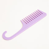 Maxbell Premium Wide Tooth Comb Hair Combs for Thick Long Curly Hair Detangling Comb violet