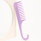 Maxbell Premium Wide Tooth Comb Hair Combs for Thick Long Curly Hair Detangling Comb violet
