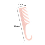 Maxbell Premium Wide Tooth Comb Hair Combs for Thick Long Curly Hair Detangling Comb pink