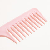 Maxbell Premium Wide Tooth Comb Hair Combs for Thick Long Curly Hair Detangling Comb pink