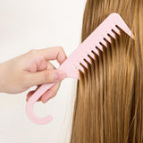 Maxbell Premium Wide Tooth Comb Hair Combs for Thick Long Curly Hair Detangling Comb pink