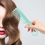Maxbell Premium Wide Tooth Comb Hair Combs for Thick Long Curly Hair Detangling Comb green