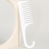 Maxbell Premium Wide Tooth Comb Hair Combs for Thick Long Curly Hair Detangling Comb white