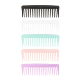 Maxbell Shampoo Comb Hairstyling Prevents Tangles Hair Comb for Men Women Thick Hair black