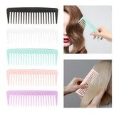 Maxbell Shampoo Comb Hairstyling Prevents Tangles Hair Comb for Men Women Thick Hair black
