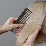 Maxbell Shampoo Comb Hairstyling Prevents Tangles Hair Comb for Men Women Thick Hair black