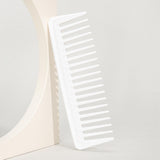 Maxbell Shampoo Comb Hairstyling Prevents Tangles Hair Comb for Men Women Thick Hair white