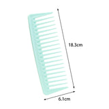 Maxbell Shampoo Comb Hairstyling Prevents Tangles Hair Comb for Men Women Thick Hair green