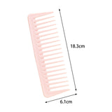 Maxbell Shampoo Comb Hairstyling Prevents Tangles Hair Comb for Men Women Thick Hair Pink