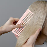 Maxbell Shampoo Comb Hairstyling Prevents Tangles Hair Comb for Men Women Thick Hair Pink