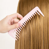 Maxbell Shampoo Comb Hairstyling Prevents Tangles Hair Comb for Men Women Thick Hair Pink
