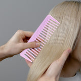 Maxbell Shampoo Comb Hairstyling Prevents Tangles Hair Comb for Men Women Thick Hair Violet