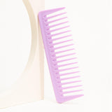 Maxbell Shampoo Comb Hairstyling Prevents Tangles Hair Comb for Men Women Thick Hair Violet