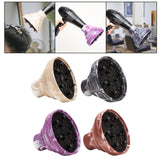 Maxbell Collapsible Hair Dryer Diffuser Attachment Easy Storage Travel Portable Black