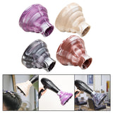 Maxbell Collapsible Hair Dryer Diffuser Attachment Easy Storage Travel Portable Black