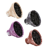 Maxbell Collapsible Hair Dryer Diffuser Attachment Easy Storage Travel Portable Black