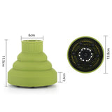 Maxbell Collapsible Hair Dryer Diffuser Attachment Easy Storage Travel Portable Black