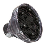 Maxbell Collapsible Hair Dryer Diffuser Attachment Easy Storage Travel Portable Black