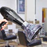 Maxbell Collapsible Hair Dryer Diffuser Attachment Easy Storage Travel Portable Black