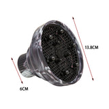 Maxbell Collapsible Hair Dryer Diffuser Attachment Easy Storage Travel Portable Black