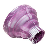 Maxbell Collapsible Hair Dryer Diffuser Attachment Easy Storage Travel Portable Violet
