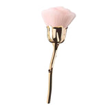 Maxbell Loose Powder Brush Rose Soft Face Brush Powder Brush for Makeup Powder Blush style A