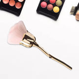 Maxbell Loose Powder Brush Rose Soft Face Brush Powder Brush for Makeup Powder Blush style A