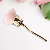 Maxbell Loose Powder Brush Rose Soft Face Brush Powder Brush for Makeup Powder Blush style A
