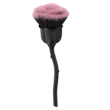 Maxbell Loose Powder Brush Rose Soft Face Brush Powder Brush for Makeup Powder Blush style B