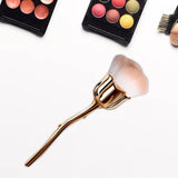 Maxbell Loose Powder Brush Rose Soft Face Brush Powder Brush for Makeup Powder Blush style C