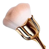 Maxbell Loose Powder Brush Rose Soft Face Brush Powder Brush for Makeup Powder Blush style C