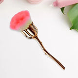 Maxbell Loose Powder Brush Rose Soft Face Brush Powder Brush for Makeup Powder Blush style D