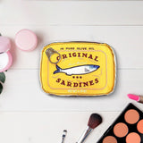 Maxbell Travel Cosmetic Organizer for Women Cute Makeup Bag for Daily Use Dorm Hotel Yellow
