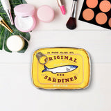 Maxbell Travel Cosmetic Organizer for Women Cute Makeup Bag for Daily Use Dorm Hotel Yellow