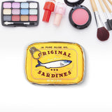 Maxbell Travel Cosmetic Organizer for Women Cute Makeup Bag for Daily Use Dorm Hotel Yellow