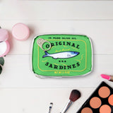 Maxbell Travel Cosmetic Organizer for Women Cute Makeup Bag for Daily Use Dorm Hotel Green