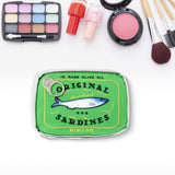 Maxbell Travel Cosmetic Organizer for Women Cute Makeup Bag for Daily Use Dorm Hotel Green