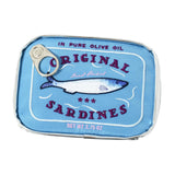 Maxbell Travel Cosmetic Organizer for Women Cute Makeup Bag for Daily Use Dorm Hotel Blue