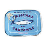 Maxbell Travel Cosmetic Organizer for Women Cute Makeup Bag for Daily Use Dorm Hotel Blue