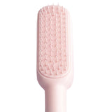 Maxbell Hairdressing Brush Clean Scalable Detangling Brush for Short Curly Hair pink